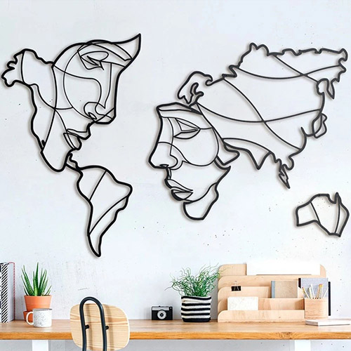 Mapy a kontinenty